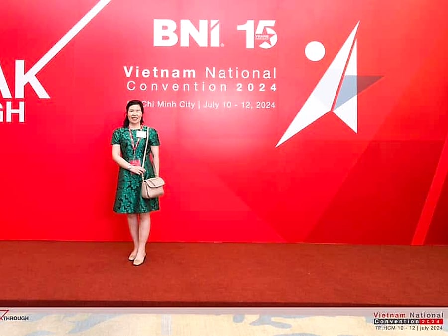 Trần Thị Ngọc tại BNI Vietnam National Convention 2024