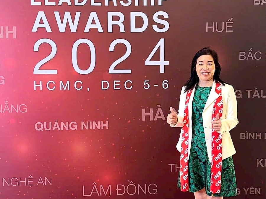 Trần Thị Ngọc tại BNI Leadership Awards 2024